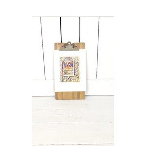 St Luke The Evangelist  vintage book plate art print